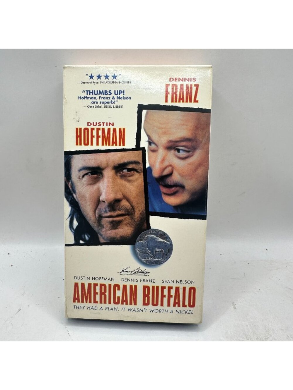 American Buffalo VHS 1996 Drama Dennis Franz Dustin Hoffman Sean Nelson Movie Go